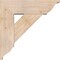 Ekena Millwork Traditional Traditional Smooth Bracket w/ Offset Brace, Douglas Fir, 7 1/2"W x 24"D x 24"H BKT0806X24X24TRA01SDF - alternate 3